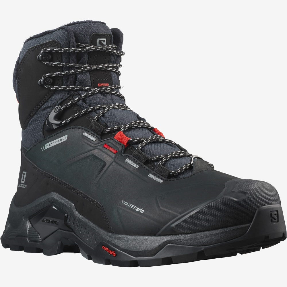 SALOMON shoes Quest Winter TS CSWP black/red