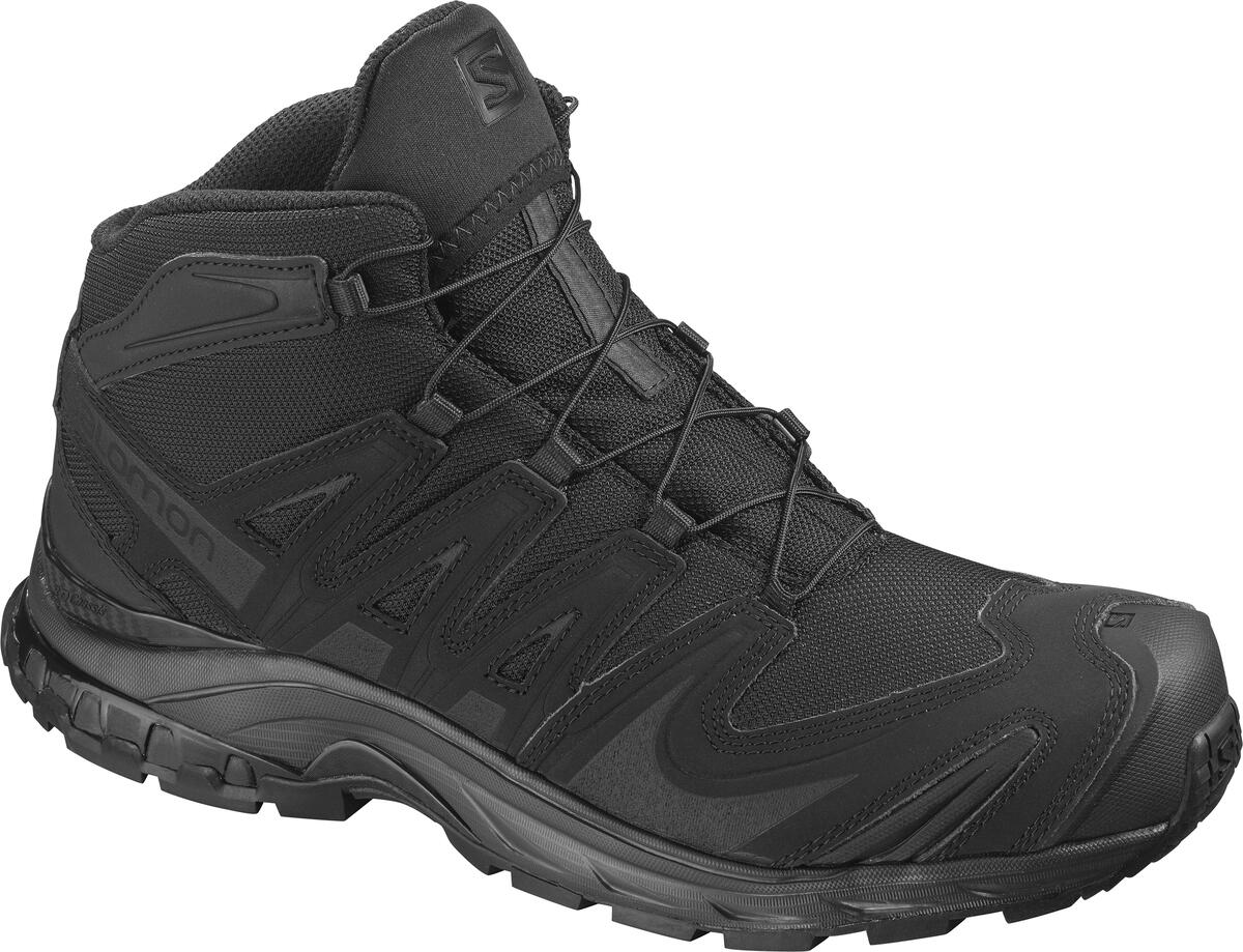 SALOMON tactical shoes XA Forces Mid Wide GTX EN black