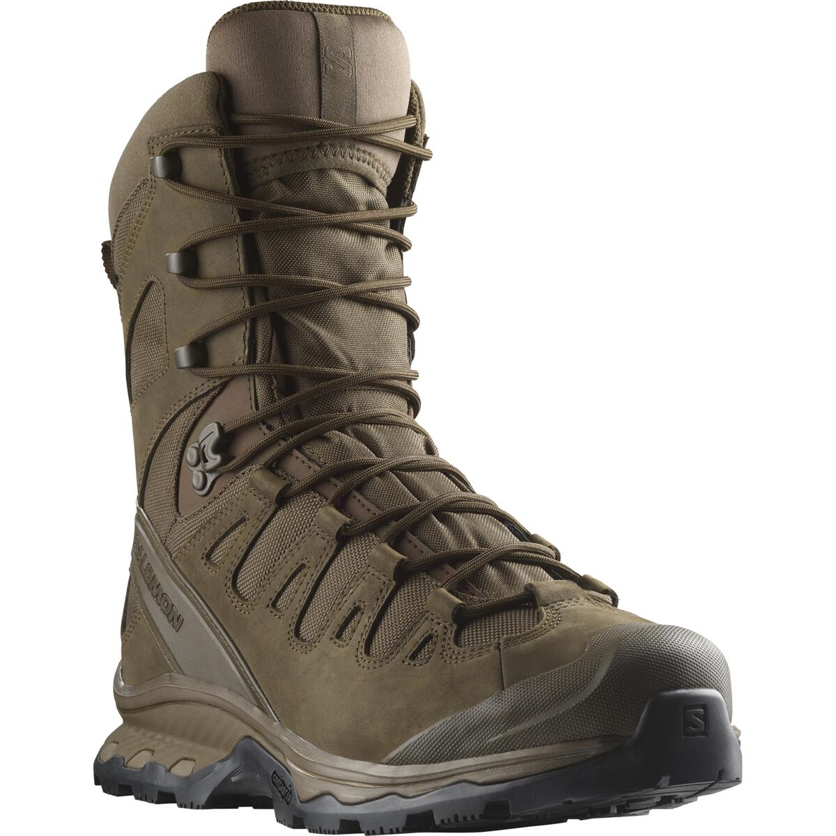 SALOMON tactical shoes Quest 4D Forces 2 High GTX EN earth brown