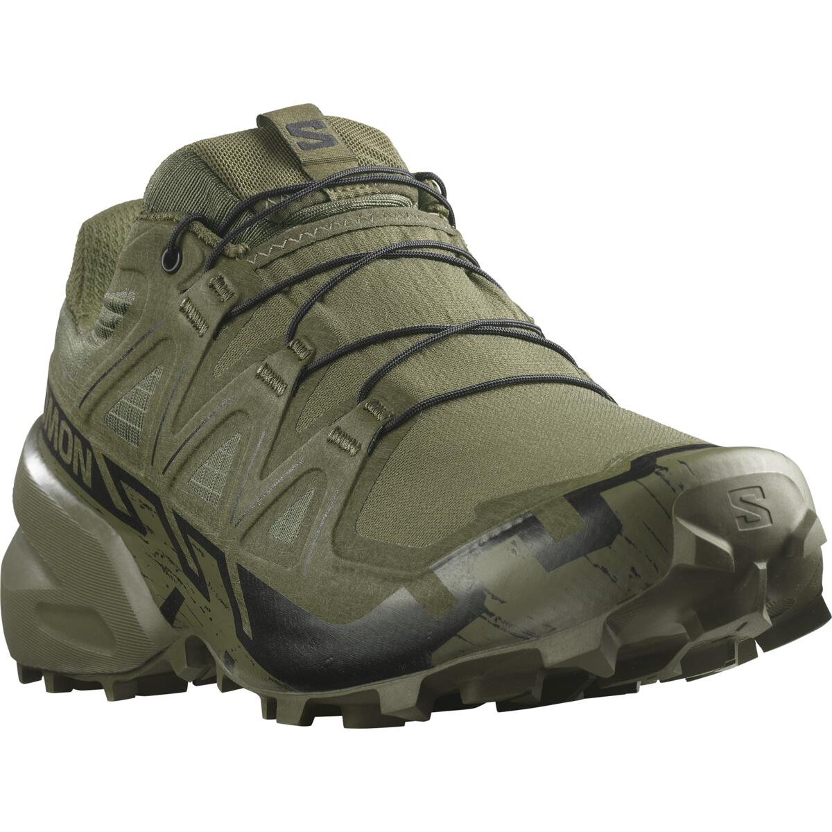 SALOMON тактические обувь Speedcross 6 Forces ranger green/black