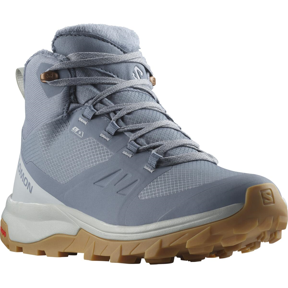 SALOMON zapatos Outsnap CS WP W azul claro/blanco