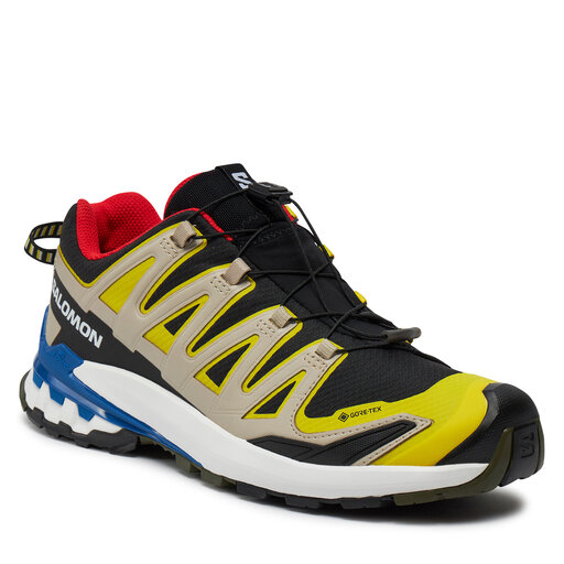 SALOMON shoes XA Pro 3D V9 GTX black/yellow/blue