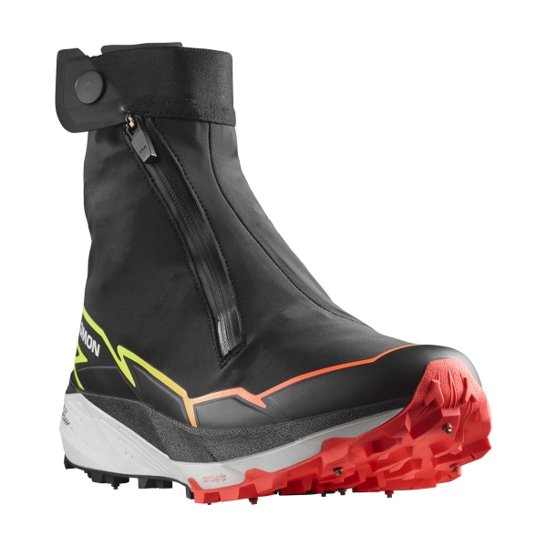 SALOMON обувь Winter Cross черный/зеленый/оранжевый