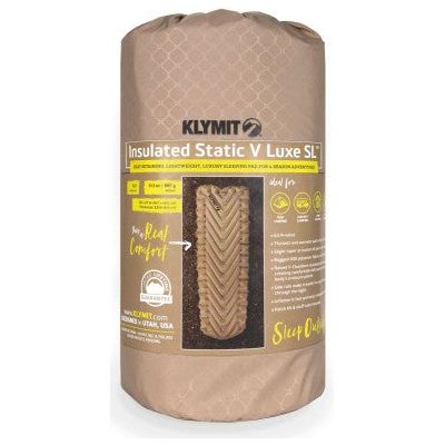 Klymit Insulated Static V Luxe SL - alanaturaleza.es
