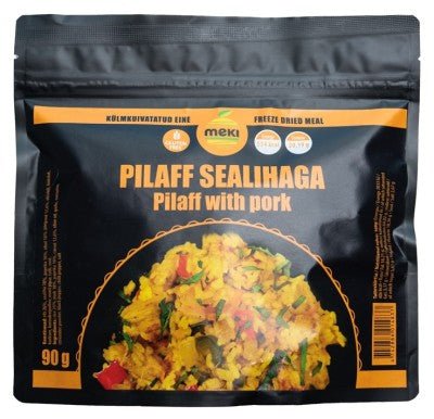 MEKI Pilaf with pork 110g - alanaturaleza.es