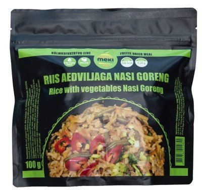 MEKI рис с овощами Nasi Goreng 100g - dabai.lv