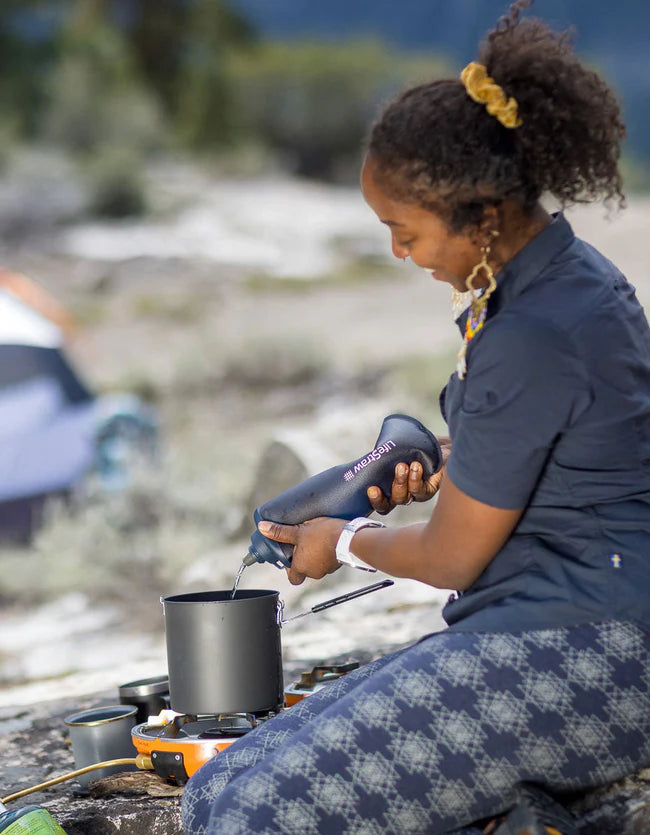 LifeStraw Peak Series Collapsible Squeeze Bottle 1l