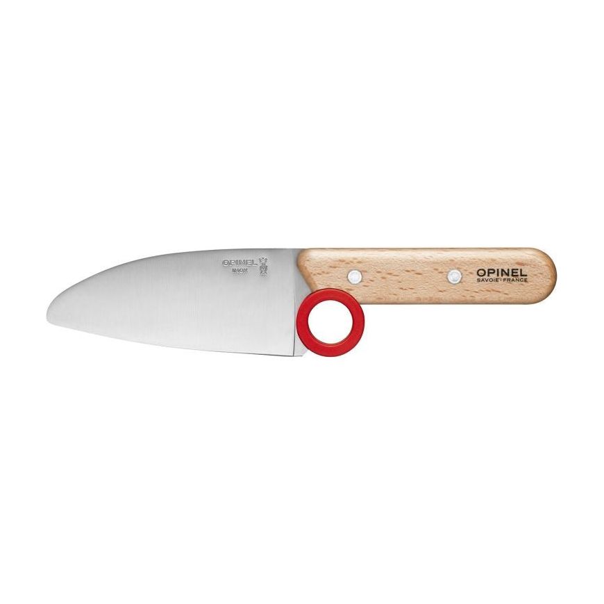 Set Opinel Le petit chef (cuchillo+pelador+protector de dedos)
