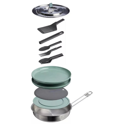 Stanley Wildfare Core juego de cocina con sartén, 12 piezas, 0,94 l