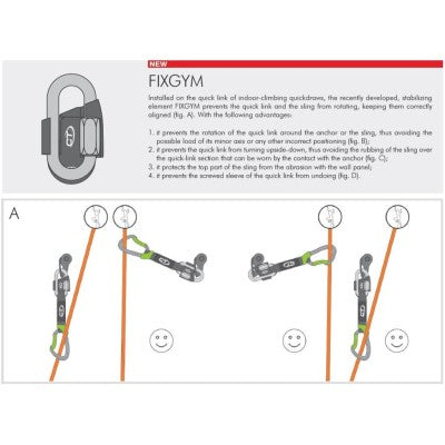Climbing Technology FIXGYM D.8 black