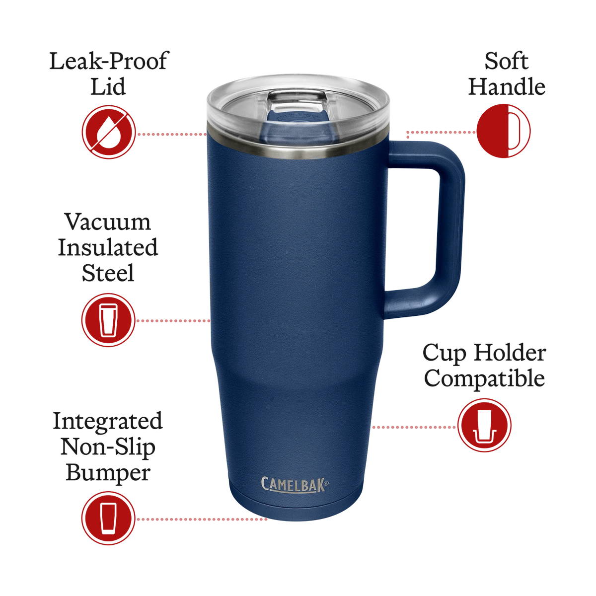Camelbak Thrive™ 1l Taza, Acero Inoxidable Aislado