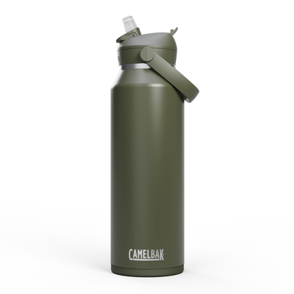 Botella CamelBak Thrive™ Flip Straw 1,2L, Acero Inoxidable Aislado
