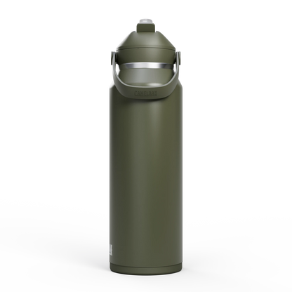 Botella CamelBak Thrive™ Flip Straw 1,2L, Acero Inoxidable Aislado