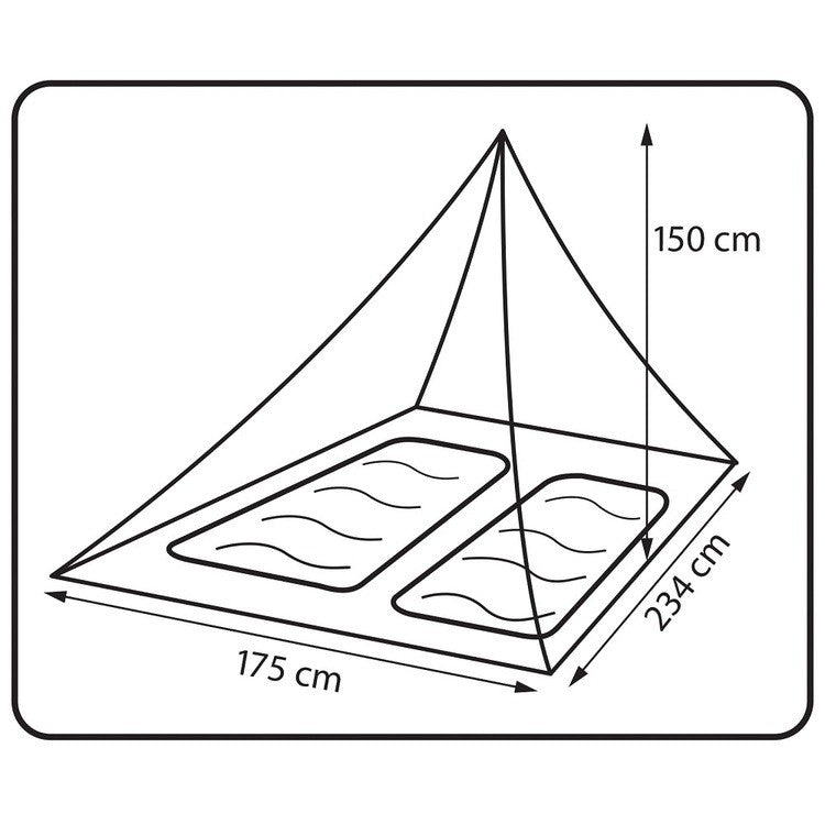 360° Degrees Mosquito (Insect) Net Double - alanaturaleza.es
