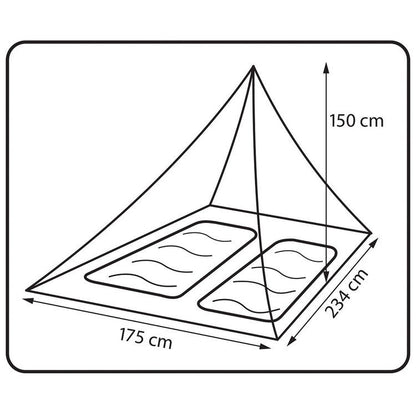 360° Degrees Mosquito (Insect) Net Double - alanaturaleza.es