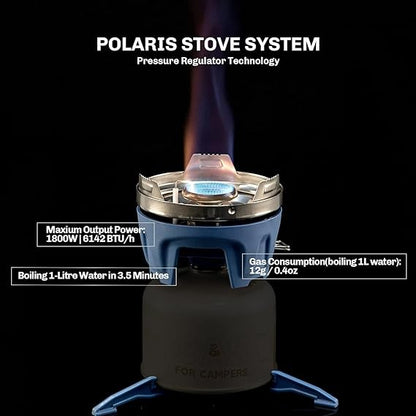 Fire-Maple Polaris sistema de cocina con regulador de presión