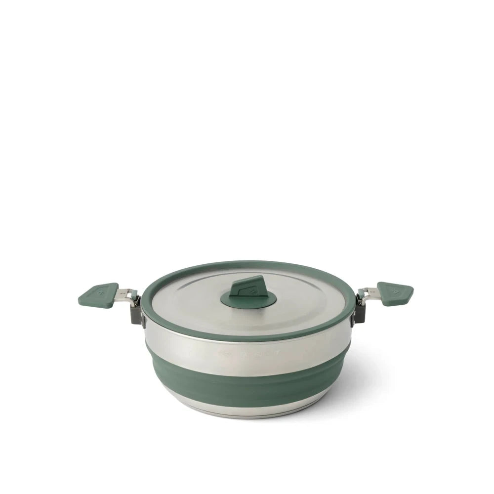 Sea To Summit Detour Stainless Steel Collapsible Pot - 3L