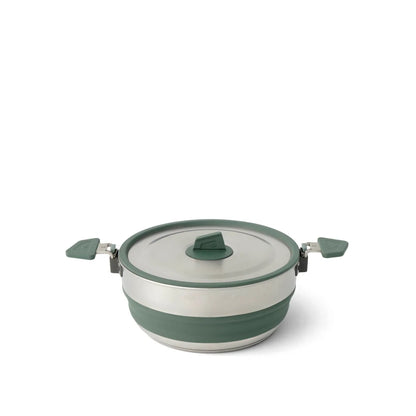 Sea To Summit Detour Stainless Steel Collapsible Pot - 3L