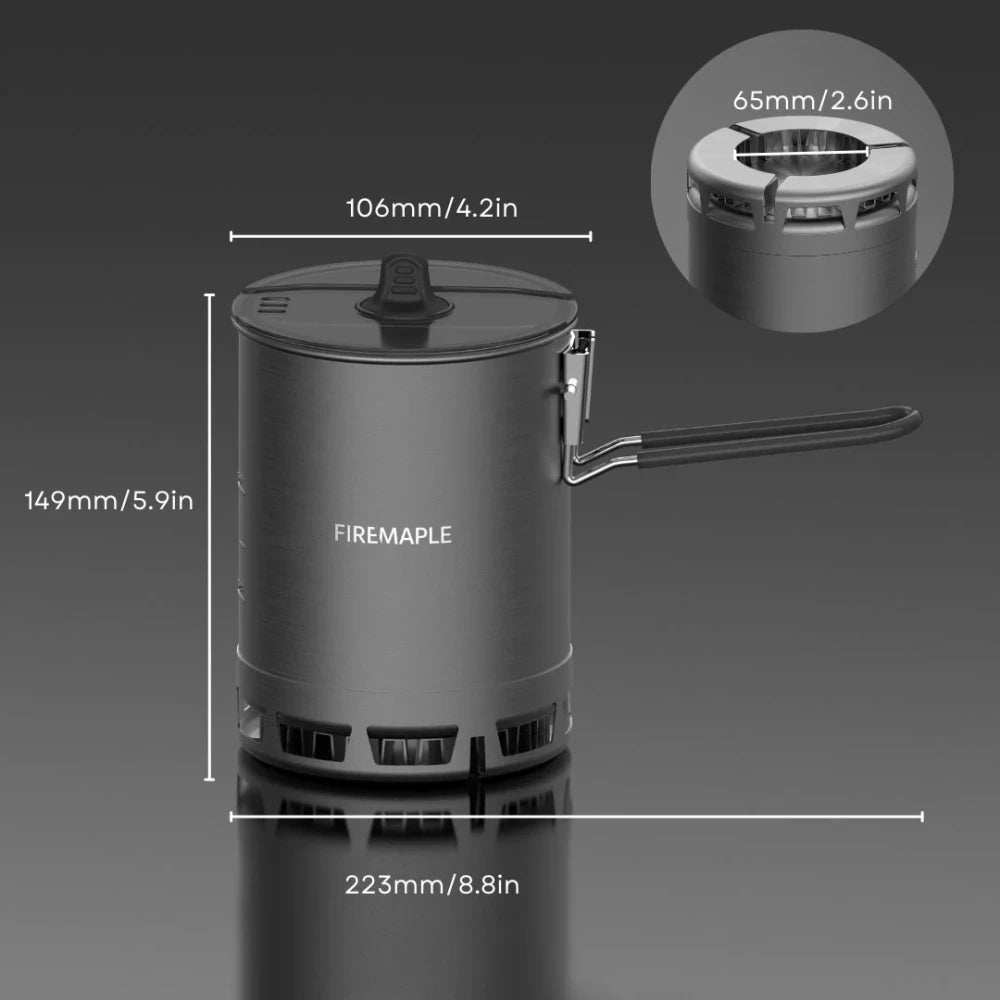Fire-Maple Petrel cazo ultraligero 600 ml