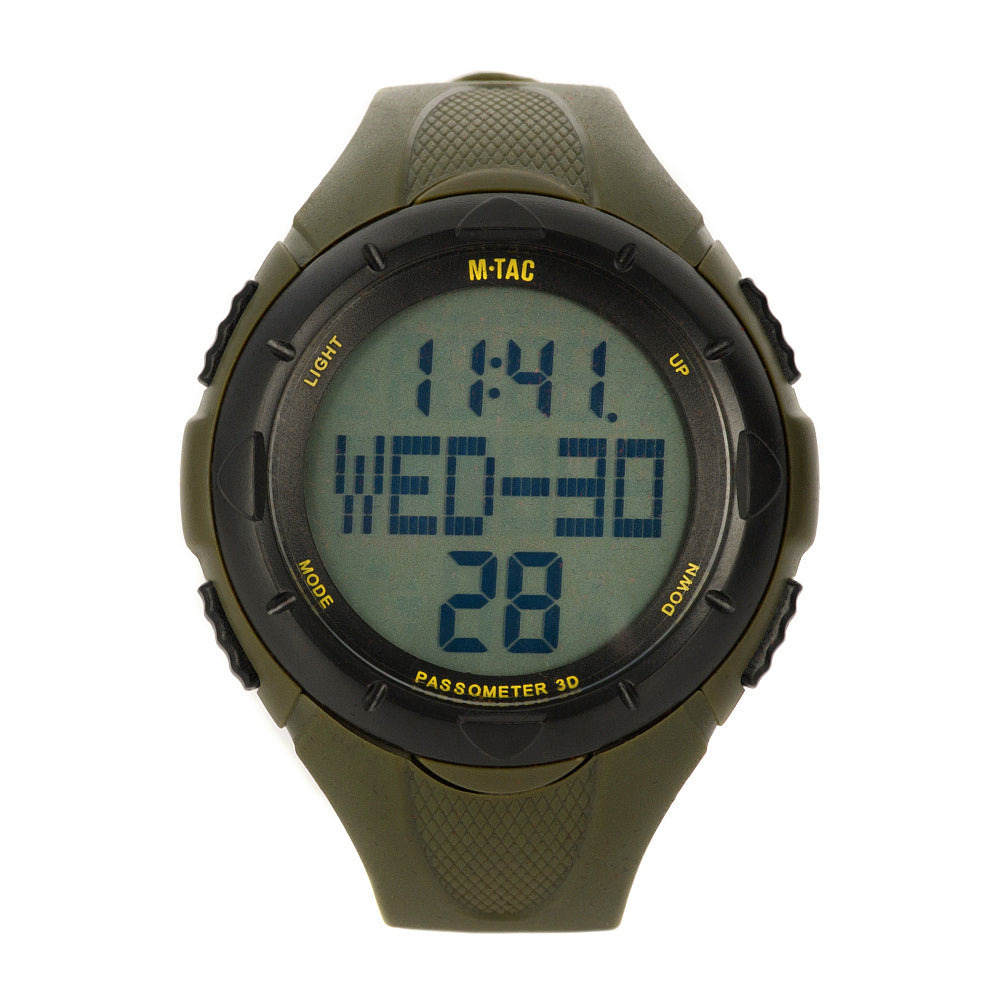 Reloj de pulsera táctico M-Tac con podómetro