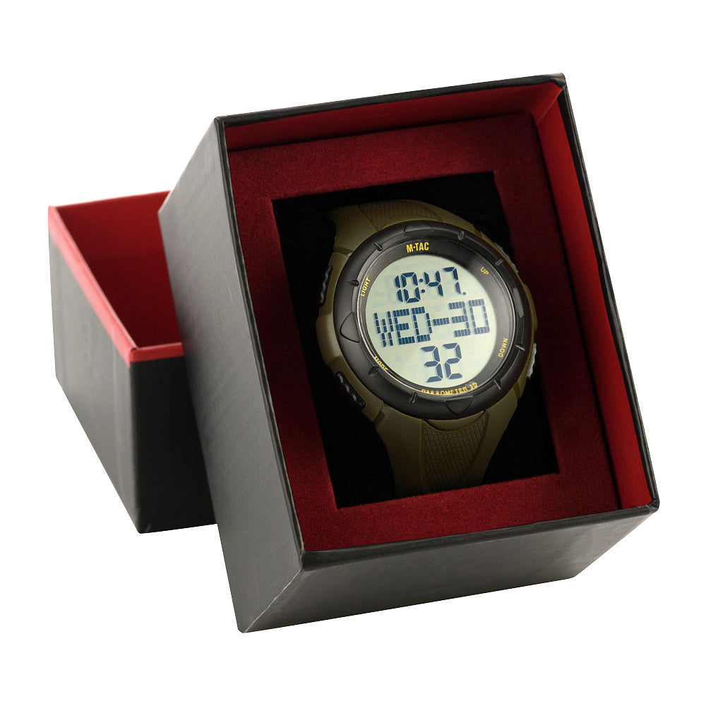 Reloj de pulsera táctico M-Tac con podómetro