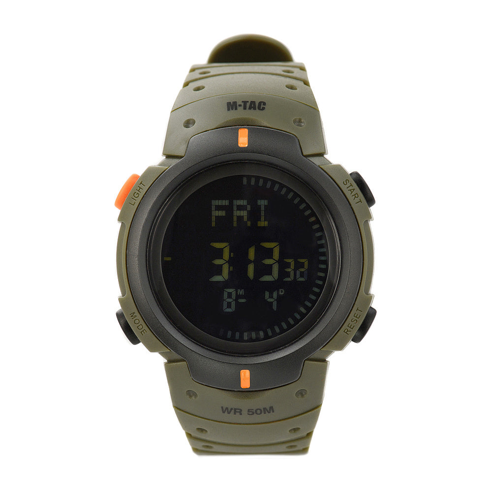 Reloj de pulsera táctico M-Tac con brújula