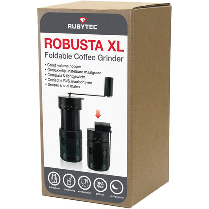 Molino de café plegable Rubytec Robusta XL