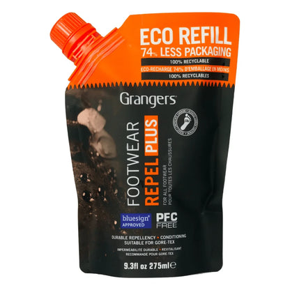 Grangers Footwear Repel Plus Eco Recarga 275ml