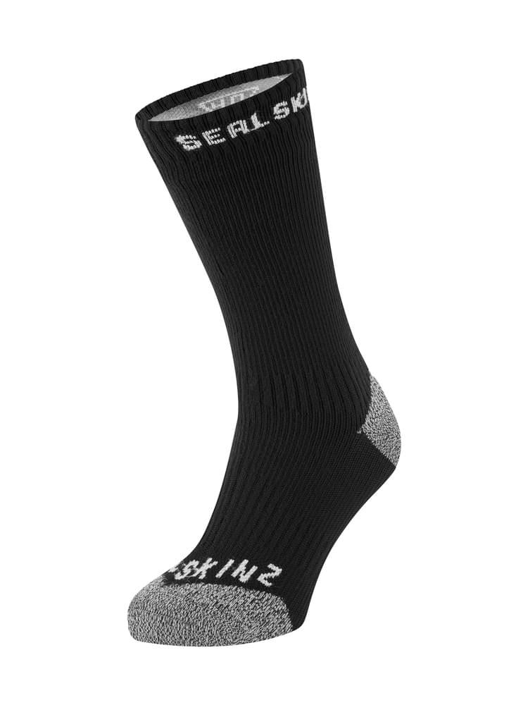 Sealskinz Briston Calcetín Impermeable de Media Altura para Todo Tipo de Clima con Hydrostop™