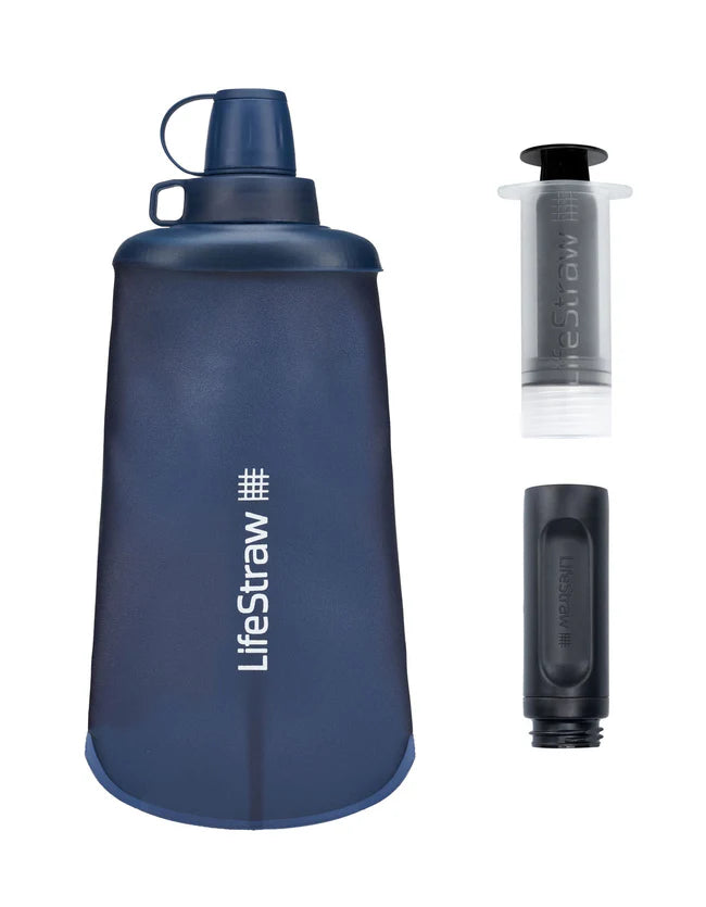 LifeStraw Peak Series Collapsible Squeeze Bottle 1l
