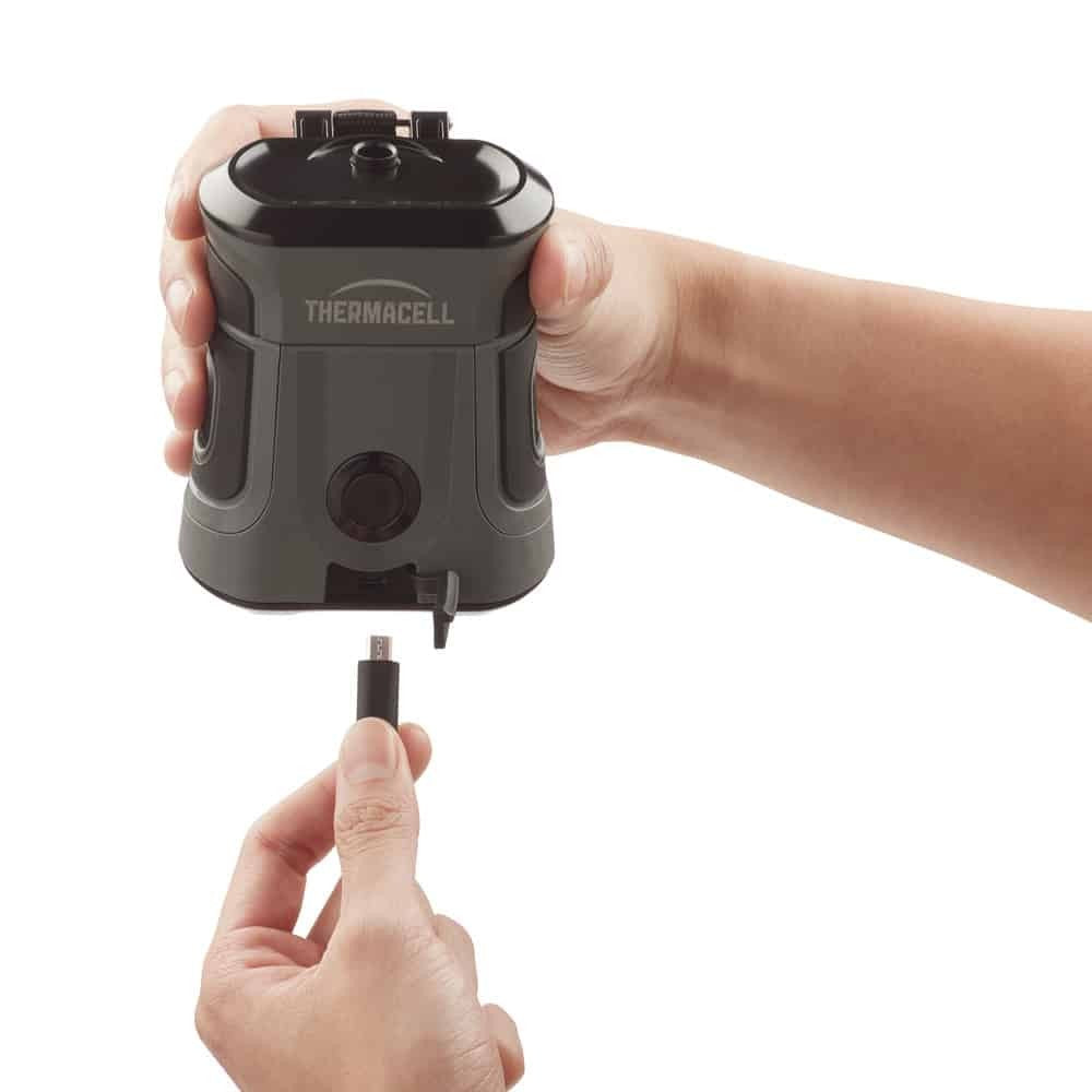 Repelente de mosquitos ThermaCell EX90 con batería recargable