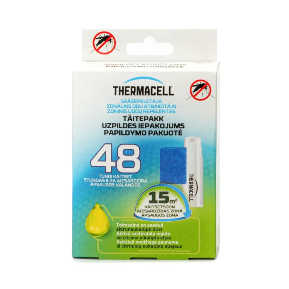 Kit de Recarga Repelente de Mosquitos ThermaCell Citriodiol (48 Horas)
