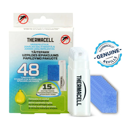 Kit de Recarga Repelente de Mosquitos ThermaCell Citriodiol (48 Horas)