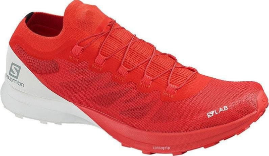 ZAPATOS SALOMON S/Lab Sense 8 rojo/blanco