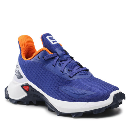 SALOMON обувь Alphacross Blast J blue/white/orange