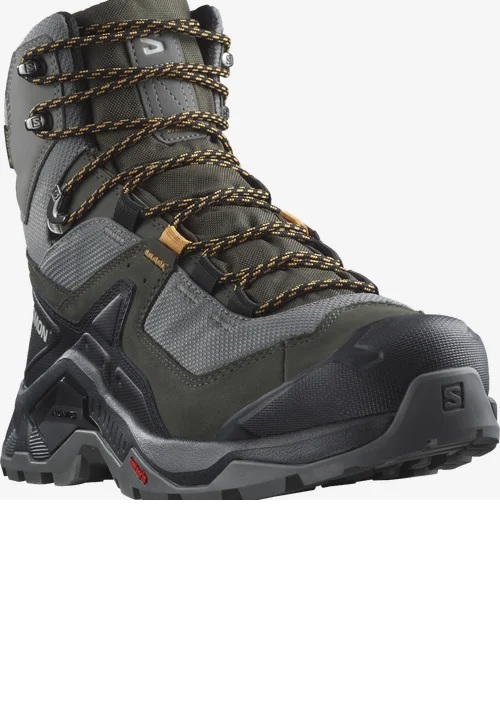 SALOMON shoes Quest Element GTX grey/dark green/black