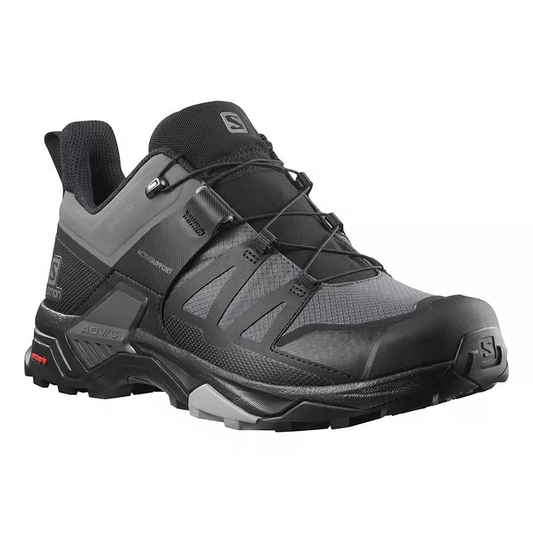 Zapatos SALOMON X Ultra 4 Wide GTX gris/negro
