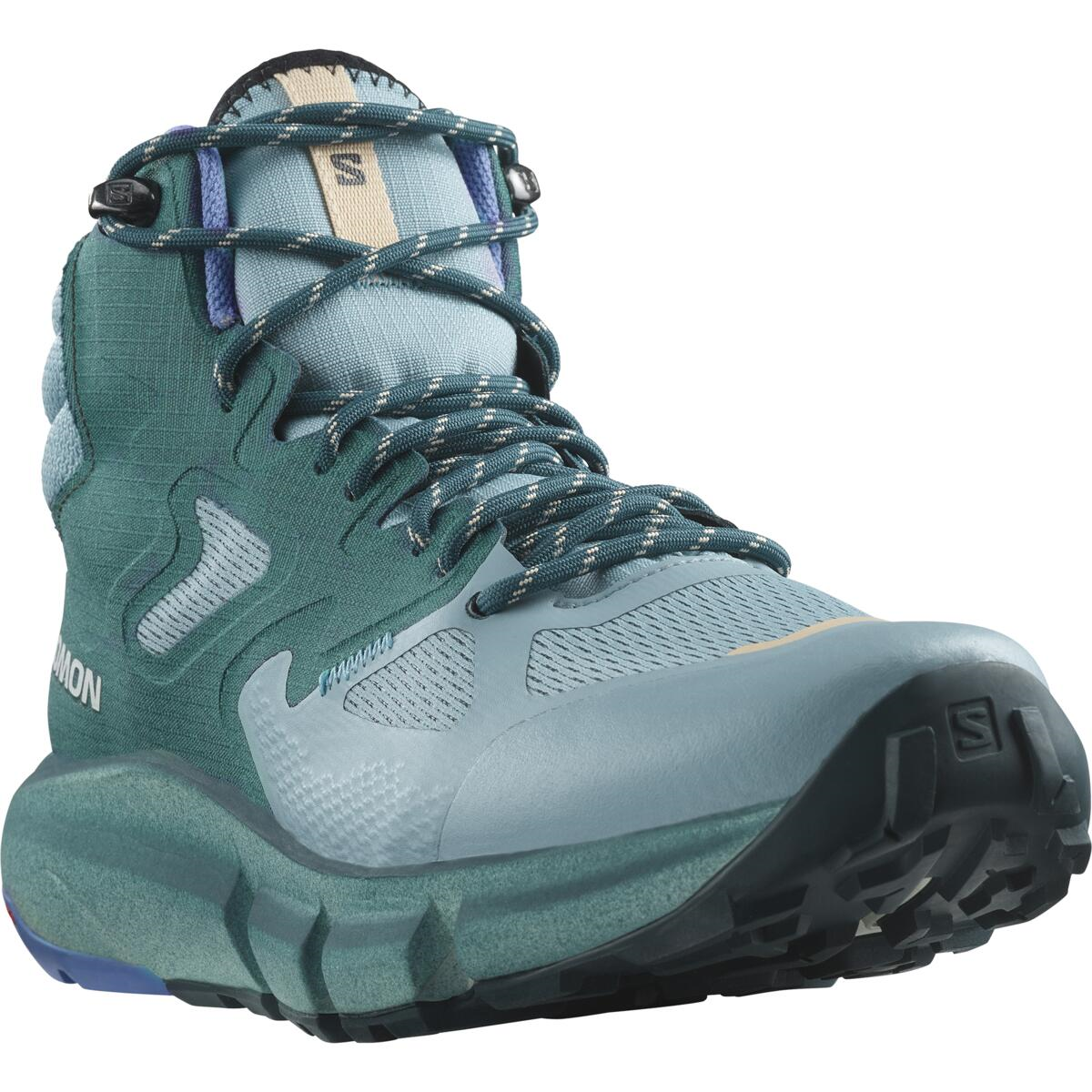 SALOMON обувь Predict Hike Mid GTX W зеленый/синий