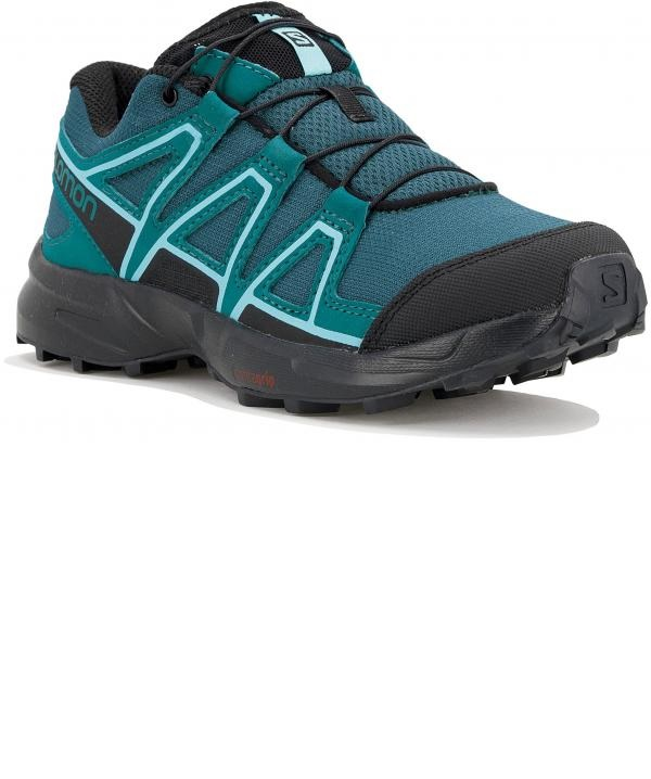 SALOMON zapatillas Speedcross J azul/negro
