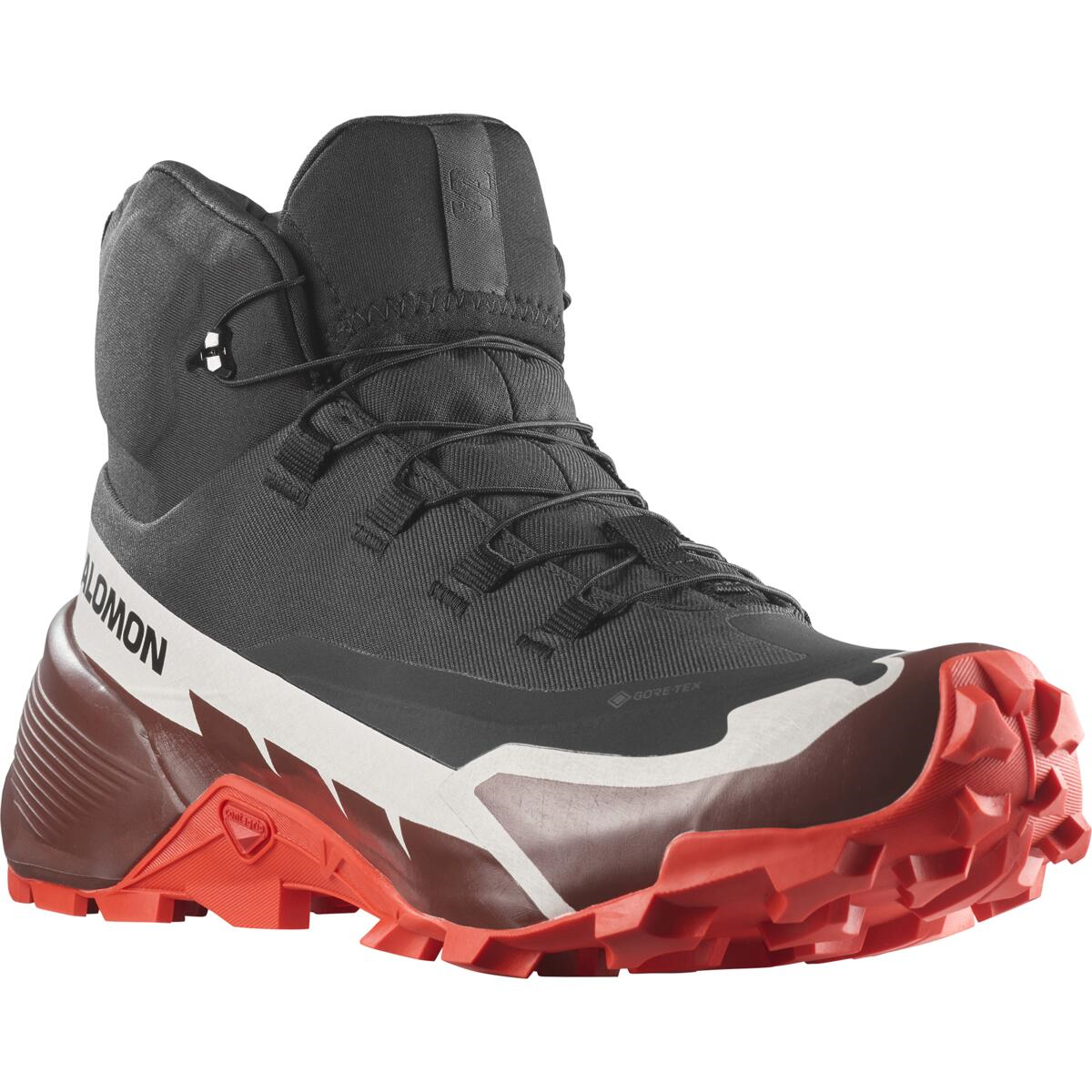 SALOMON обувь Cross Hike Mid GTX 2 черный/коричневый/красный