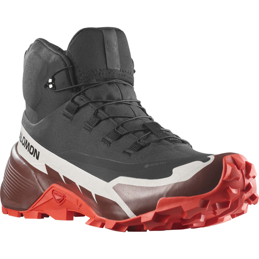 SALOMON обувь Cross Hike Mid GTX 2 черный/коричневый/красный