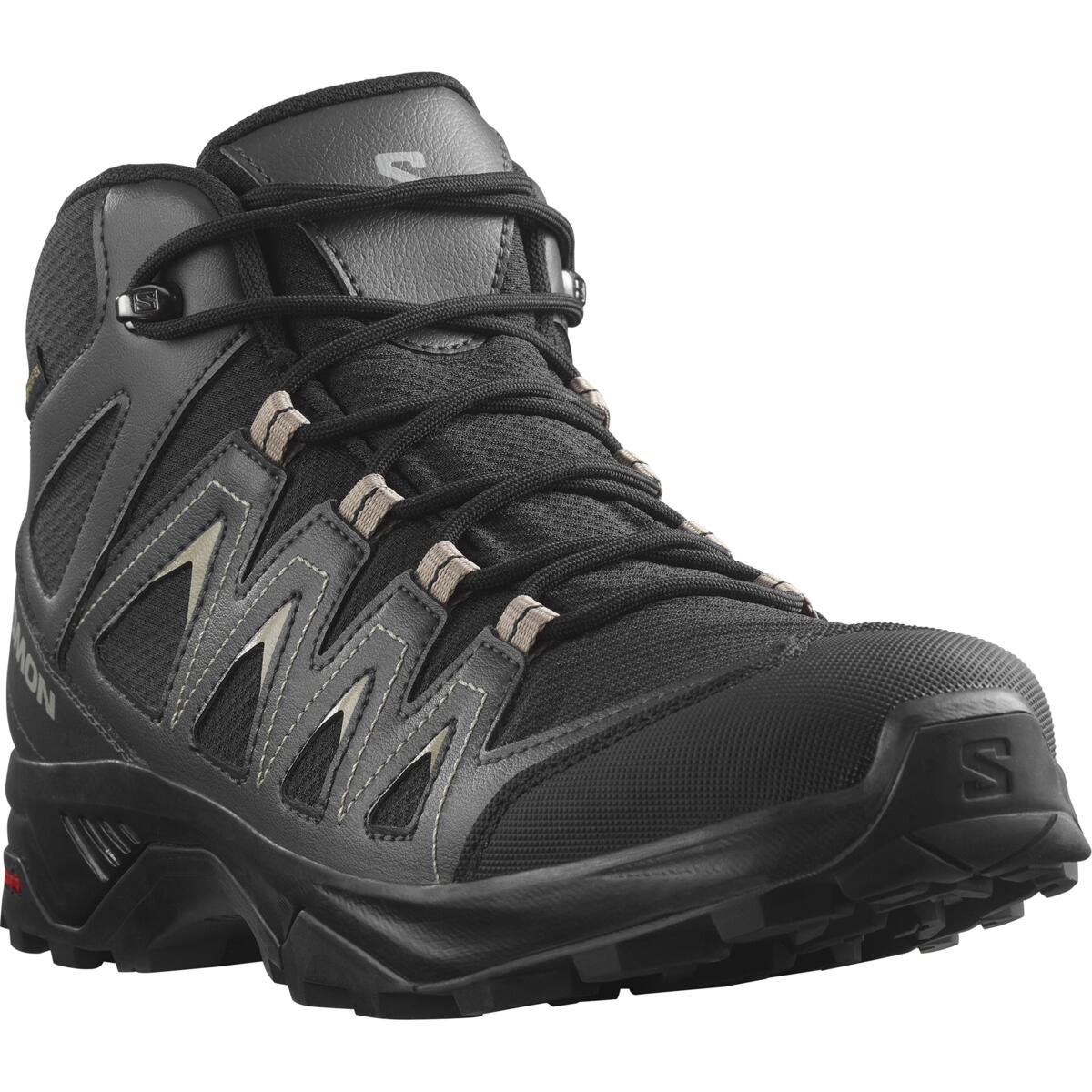 SALOMON shoes X Braze Mid GTX black/grey