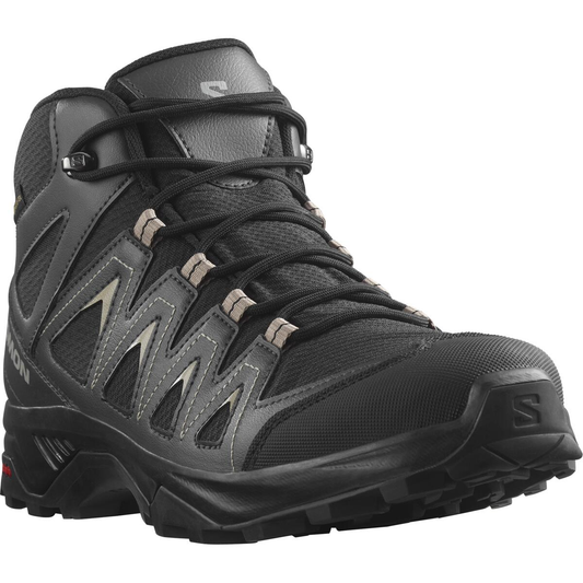 SALOMON shoes X Braze Mid GTX black/grey