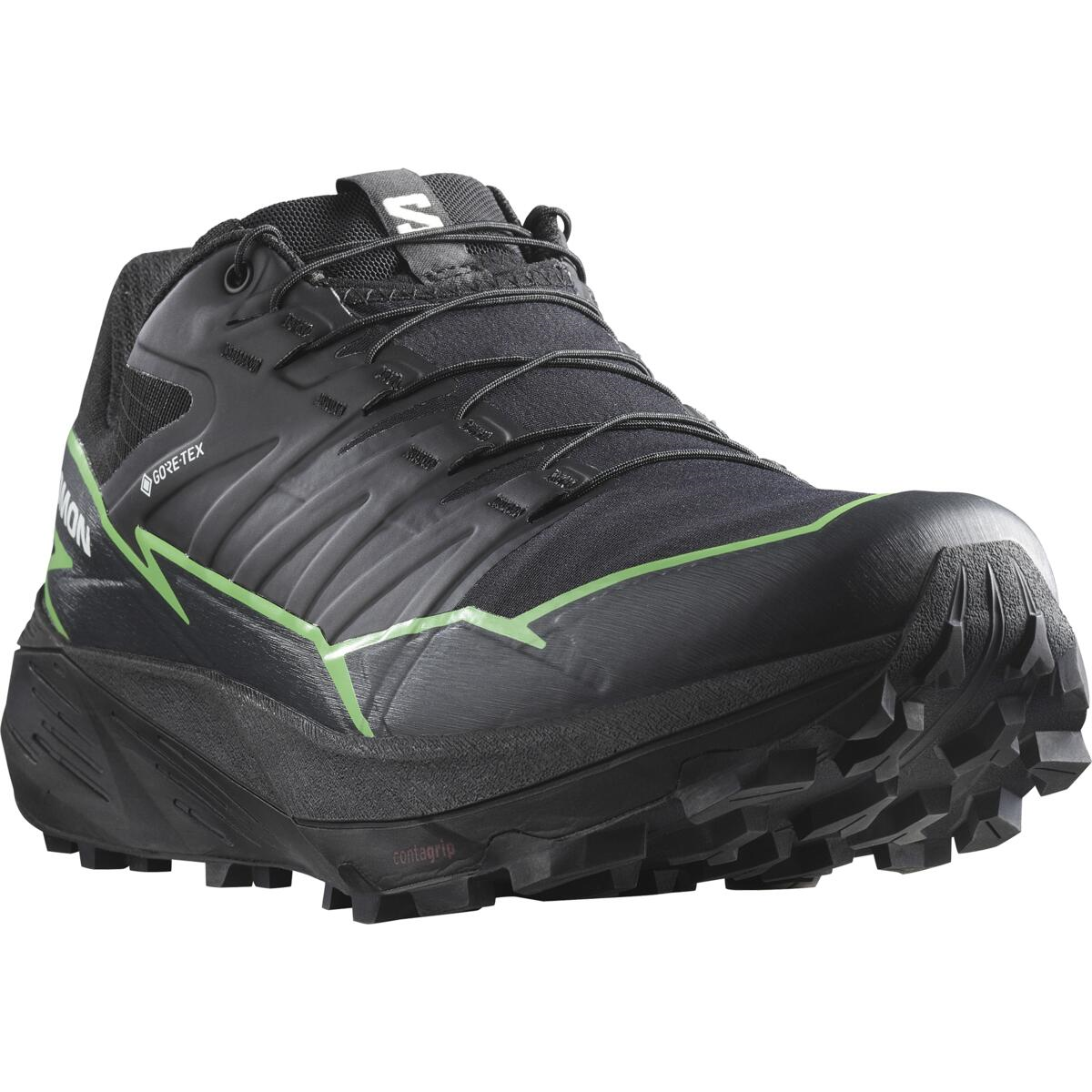 Zapatos SALOMON Thundercross GTX negro/verde