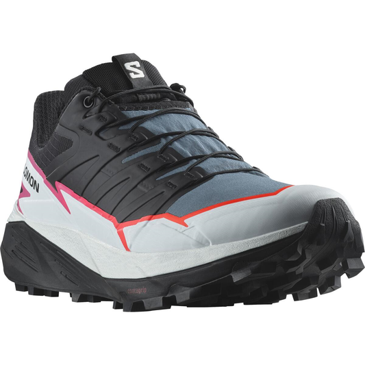 SALOMON zapatos Thundercross W negro/blanco/rosa