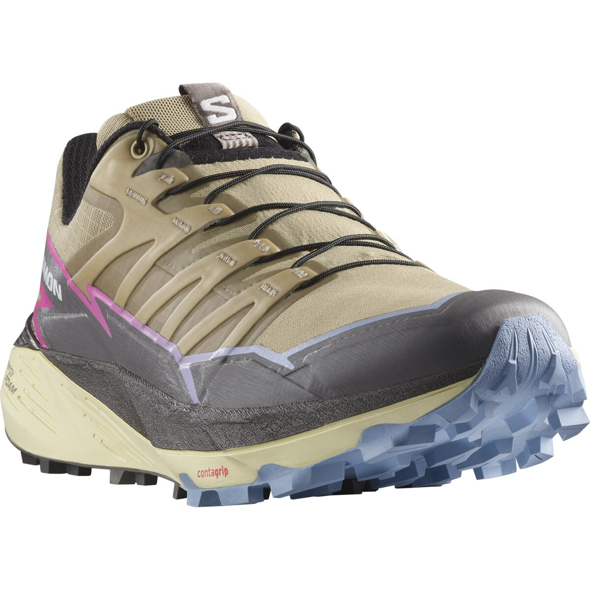 SALOMON обувь Thundercross W бежевый/коричневый/фиолетовый