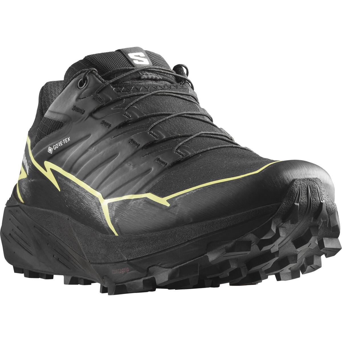 SALOMON zapatos Thundercross GTX W negro/amarillo