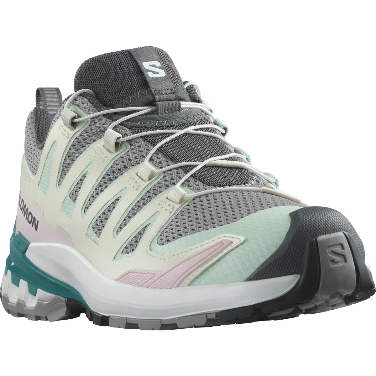 SALOMON zapatillas XA Pro 3D V9 W blanco/gris/rosa
