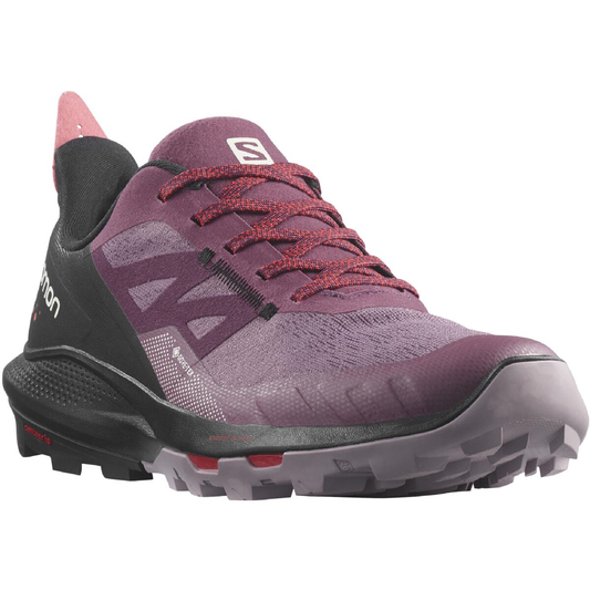 SALOMON shoes Outpulse GTX W violet/black/red