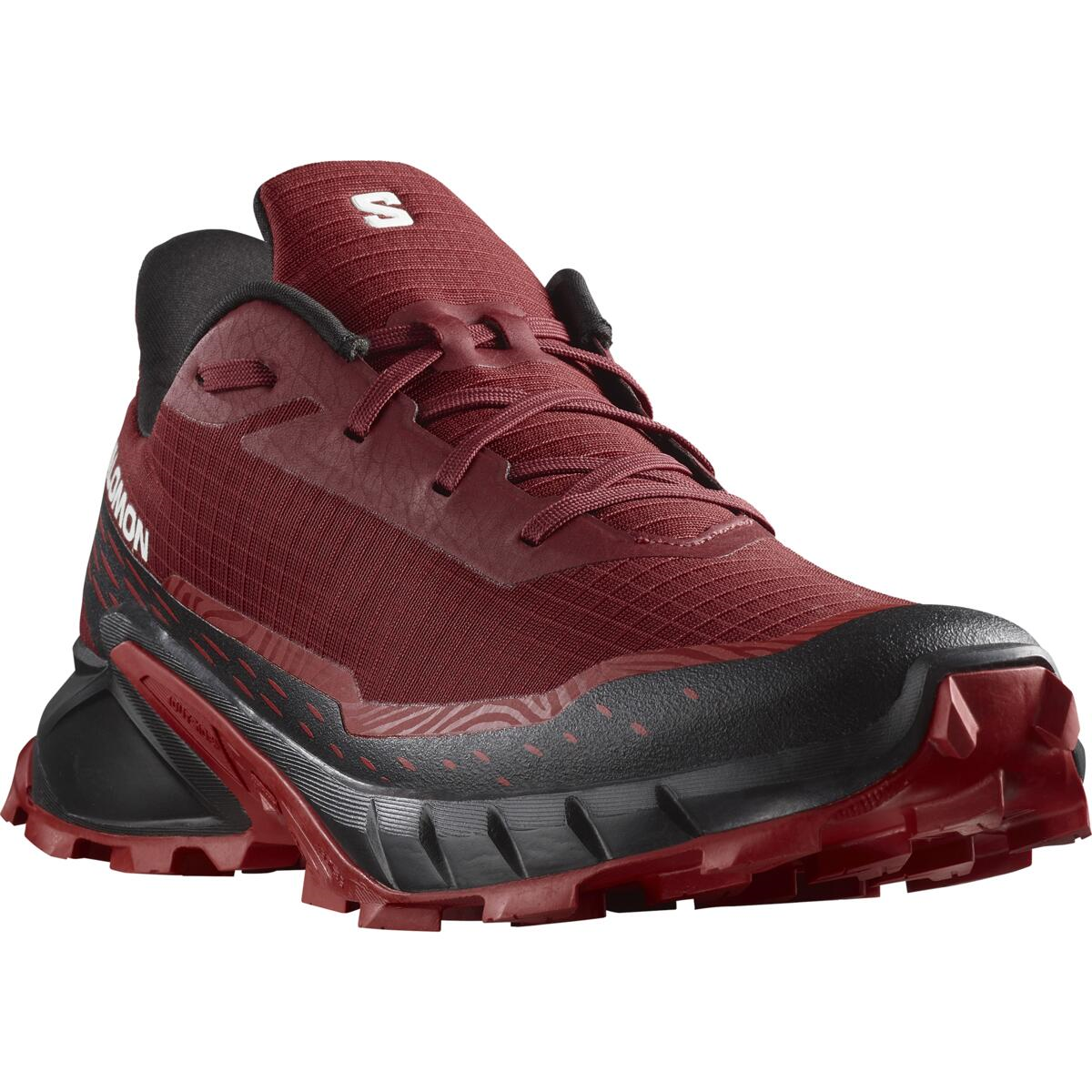 ZAPATOS SALOMON Alphacross 5 rojo/negro